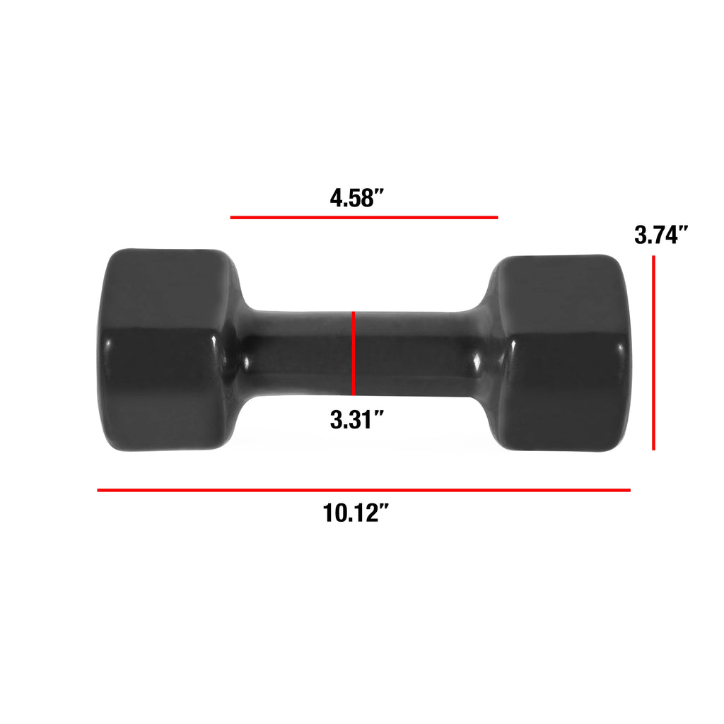2 lb Pair Vinyl-Coated Dumbbell Q240176