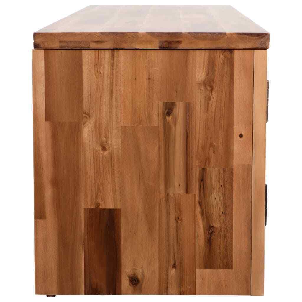 Solid Acacia Wood TV Cabinet F714