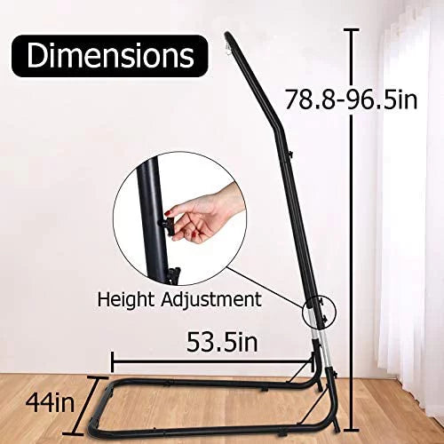 Hammock Stands Solid Steel Black S646