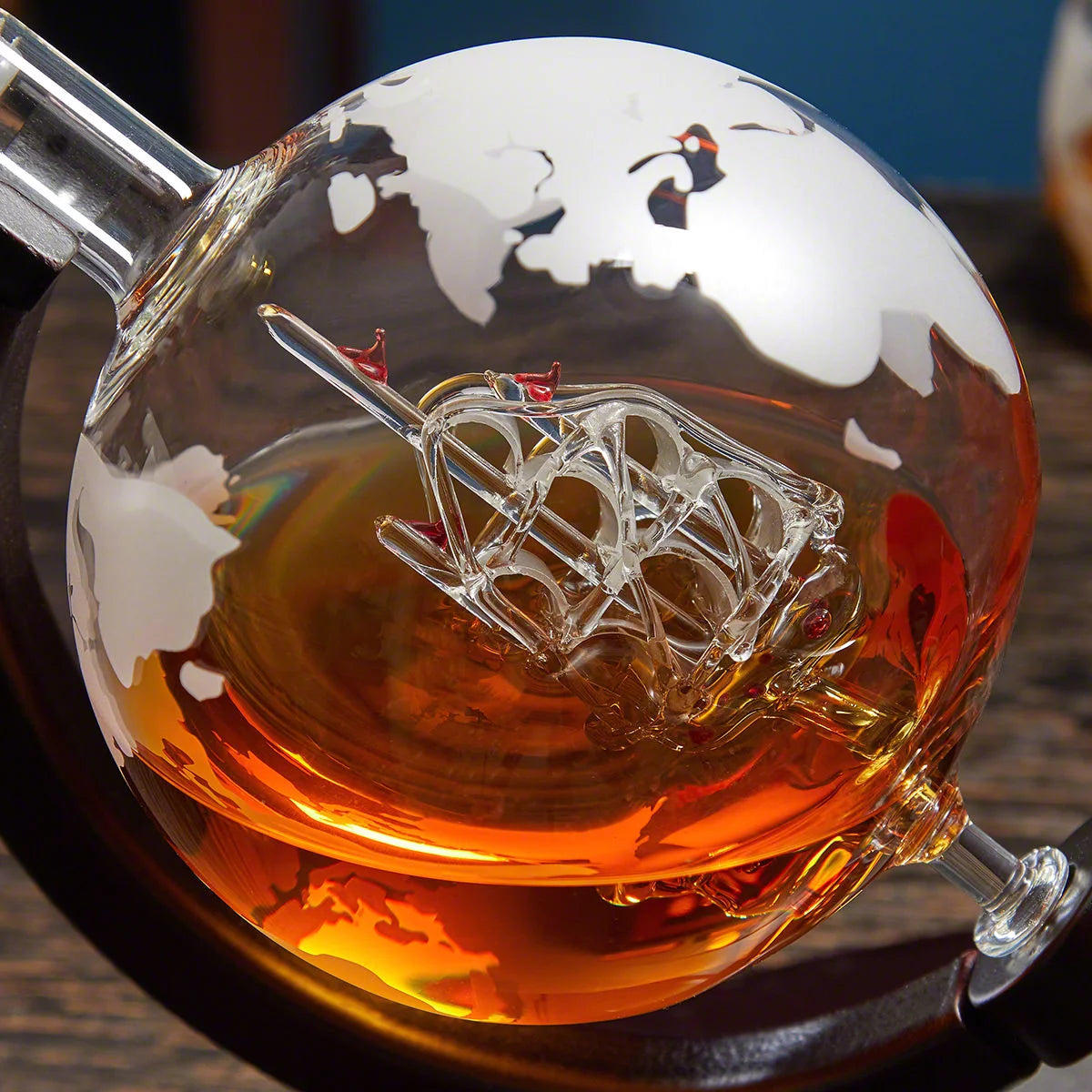 Whiskey Decanter and Glassware Set W1736