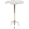Silver Aluminum Accent Table K1147