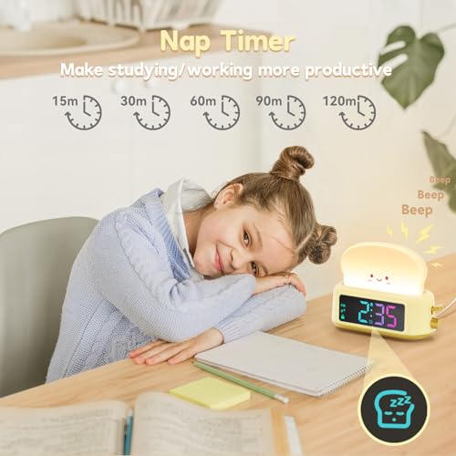 Kids Digital Alarm Clock with Night Light I653459