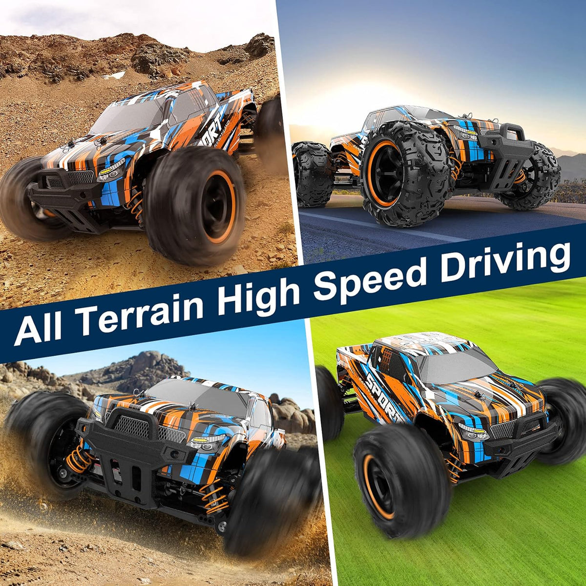 Remote Control Car 4WD Off Road Monster Truck D5229