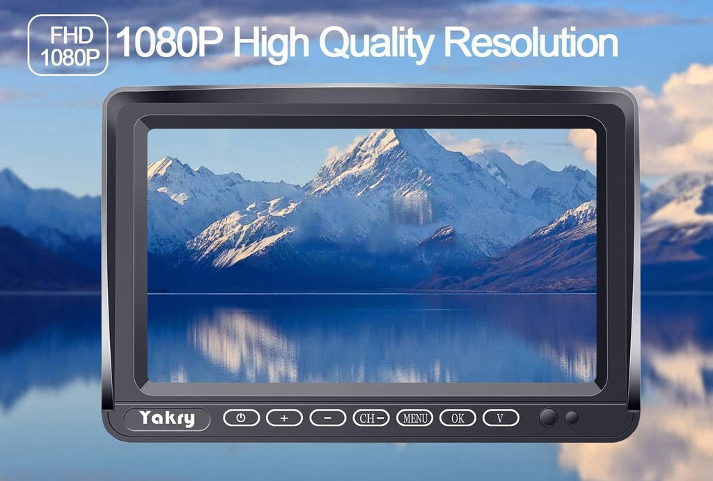 Wireless Backup Camera HD 1080P 7 Inch DVR Monitor S7078