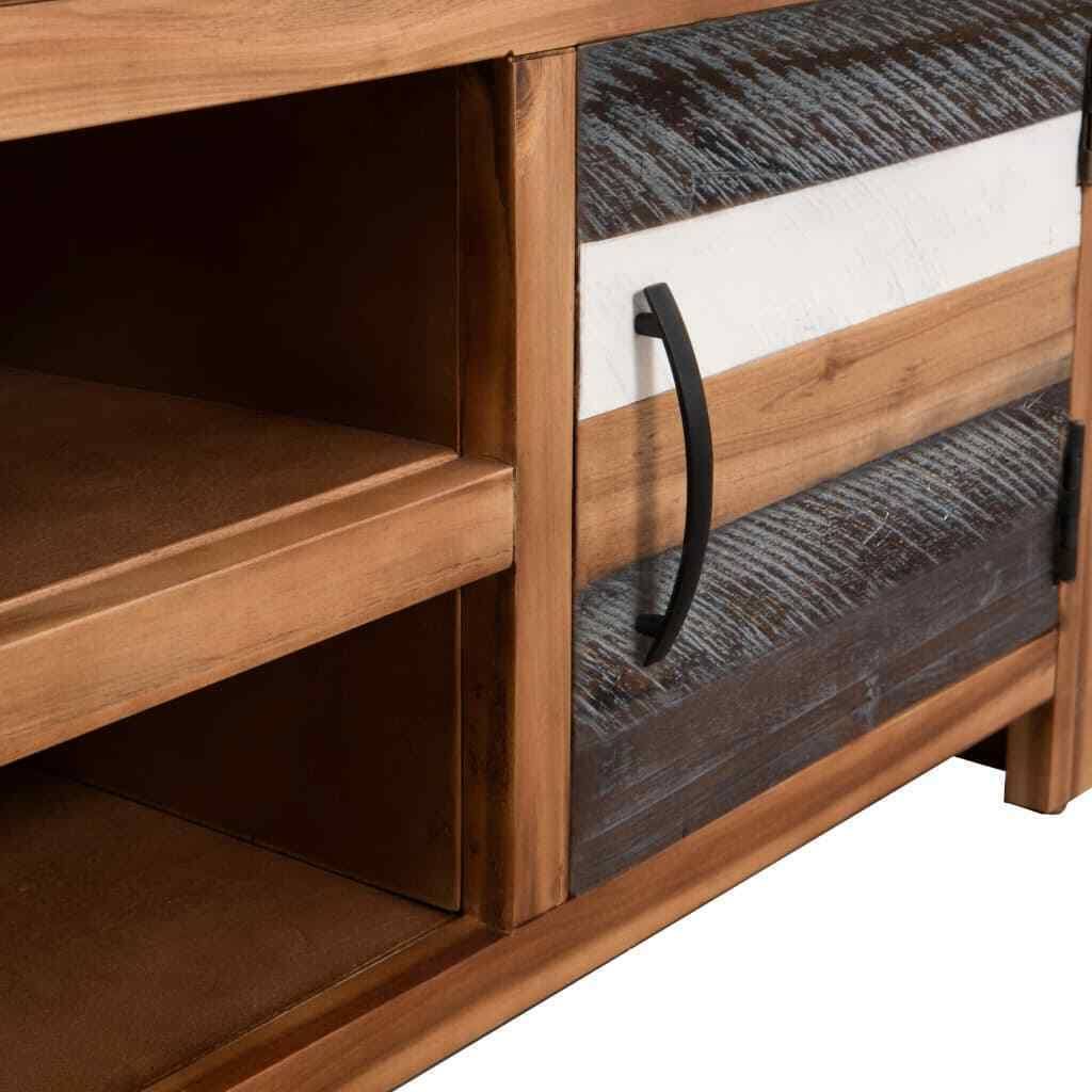 Solid Acacia Wood TV Cabinet F714