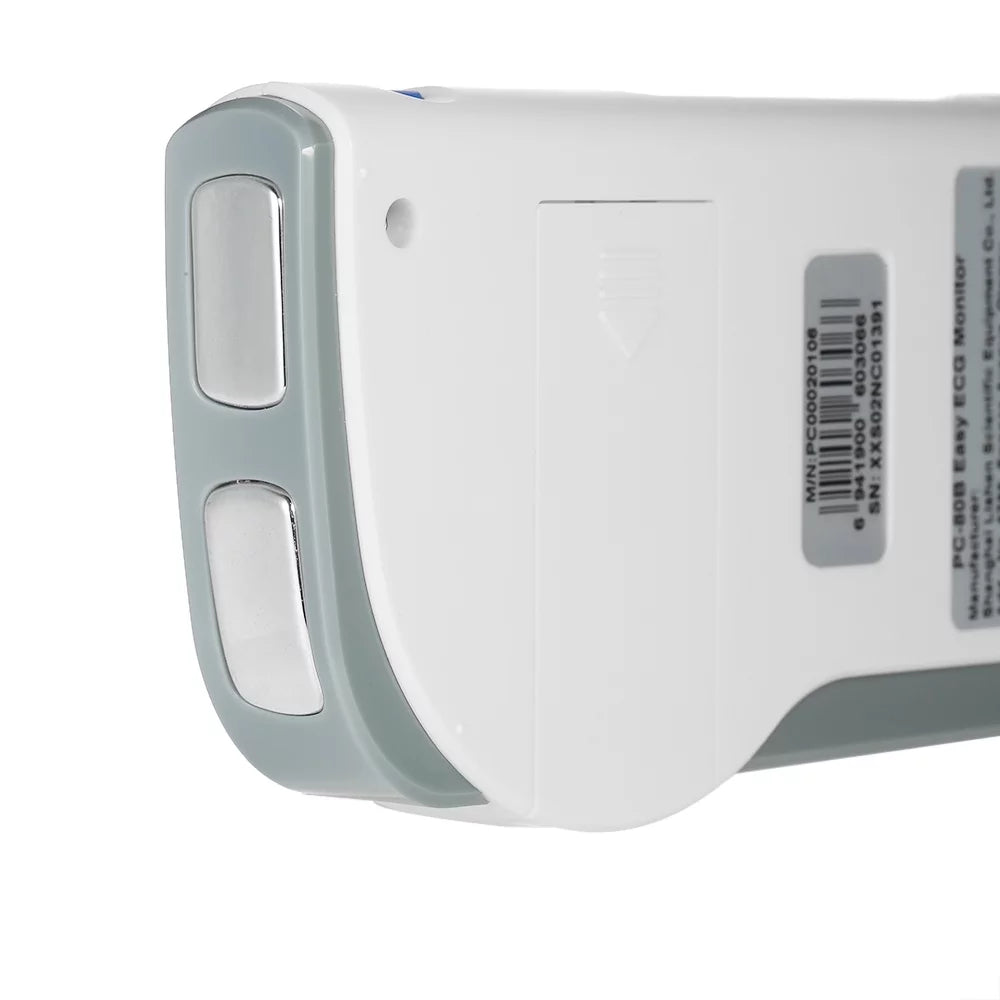 Portable ECG EKG Monitor Machine with USB Cable + Adhesive Electrode + Wires Q677071