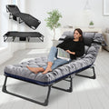 Folding Camping Cot with Pillow and Mattress P847448