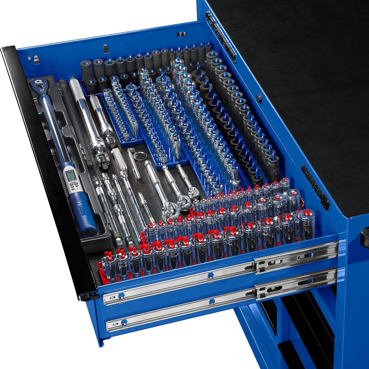42 in. x 22 in. Blue Roll Cab V265