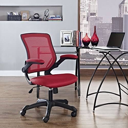 Red Mesh Office Chair E575