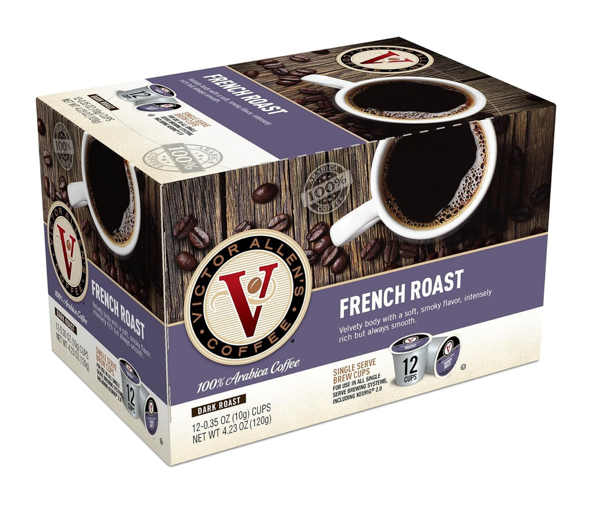 French Roast Single Serve K-cup, 12 Count B198