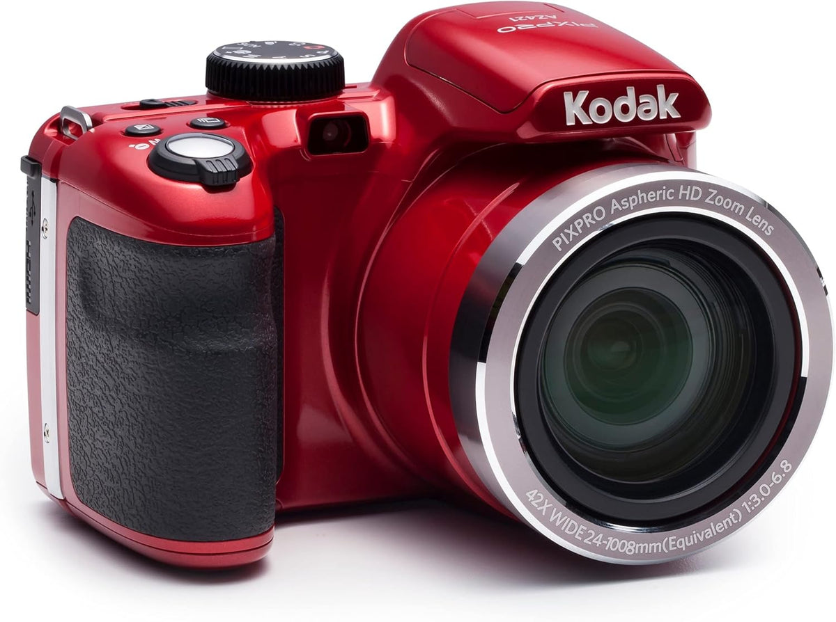 Red 16MP Digital Camera with 32GB SD Card Y804