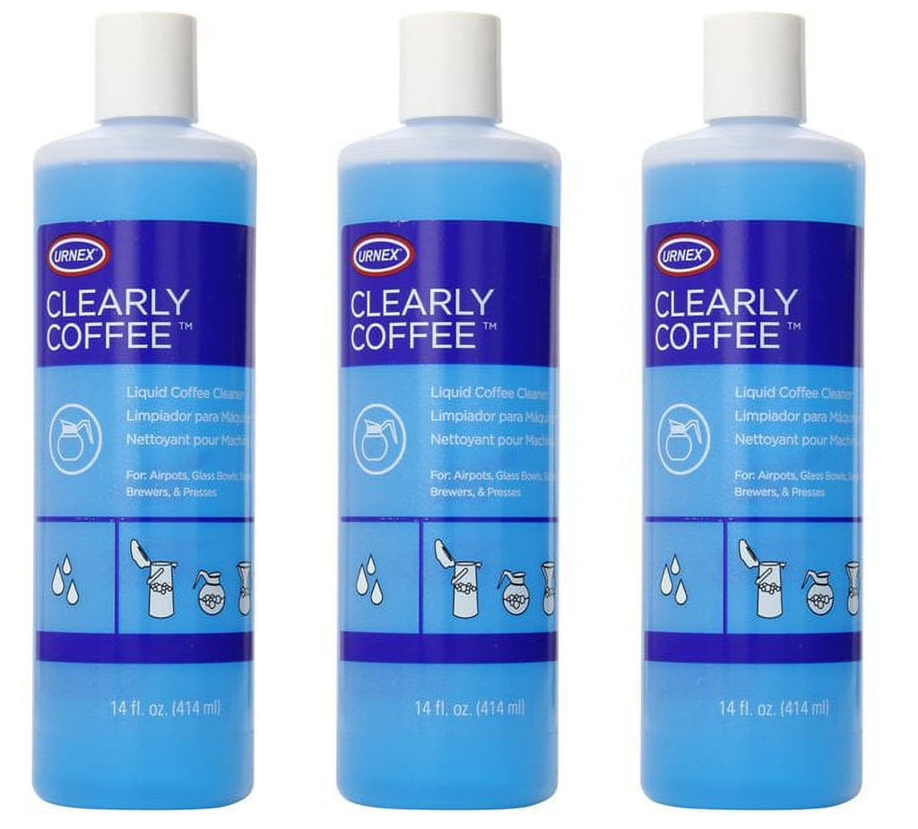 Clearly Coffee Liquid Coffee Pot Cleaner 14 oz - 3 Pack N95670