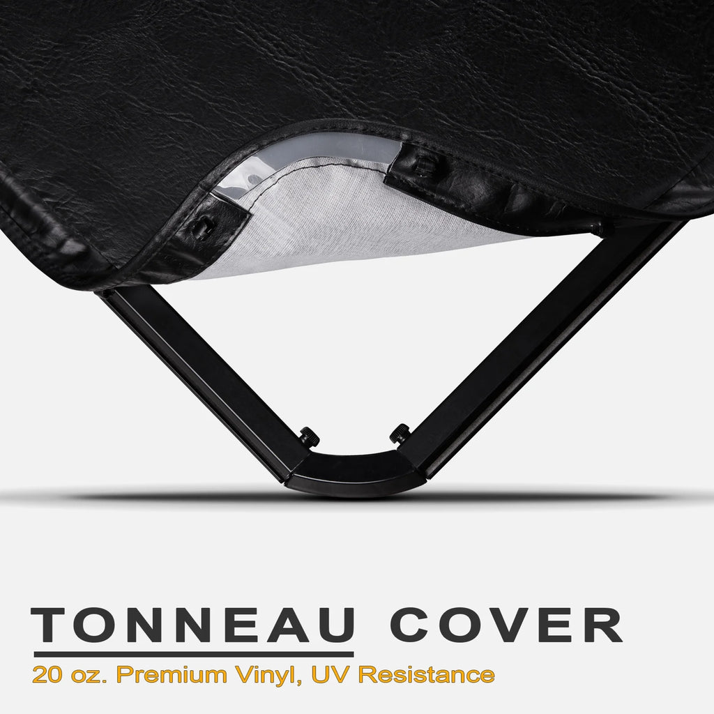 Black Hidden Snap Tonneau Cover U602707