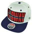 White Adjustable Snapback Hat Cap P679