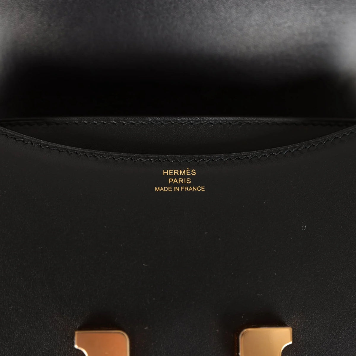 Black Veau Monsieur Rose Gold Hardware Bag K55444