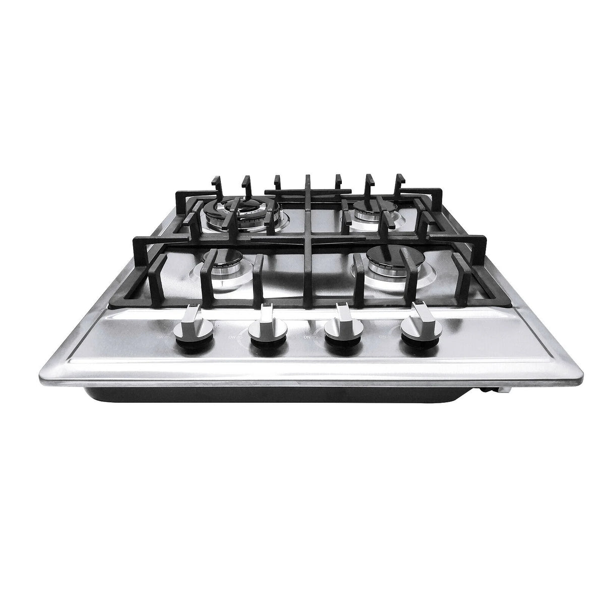 Stainless Steel 4-Burner Built-In Gas Cooktop N8702