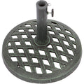 17.7-Inch Diameter Cast Iron Umbrella Base F46763