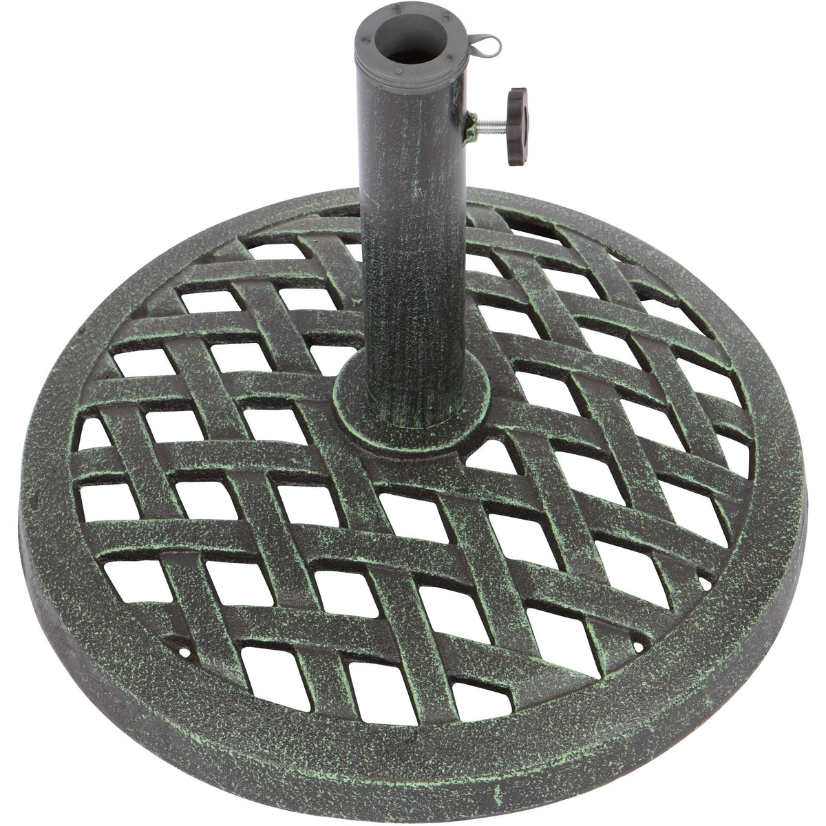17.7-Inch Diameter Cast Iron Umbrella Base F46763