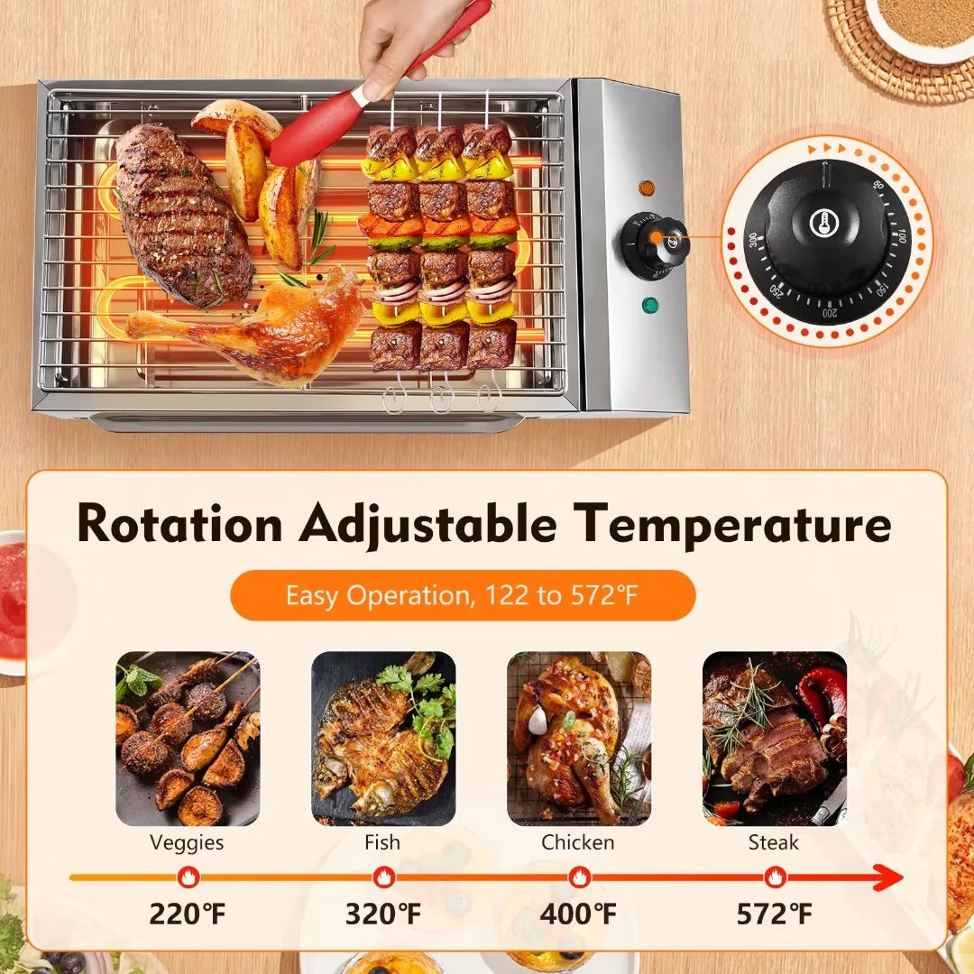 Portable Electric Stainless Steel Grill A907