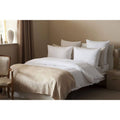 Queen White Cotton Waffle Weave Cover Set K366757