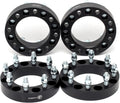 Black Forged 8x170 to 8x180 Wheel Adapters 1.5 Inch with 14x1.5 Studs Pack of 4 E362972