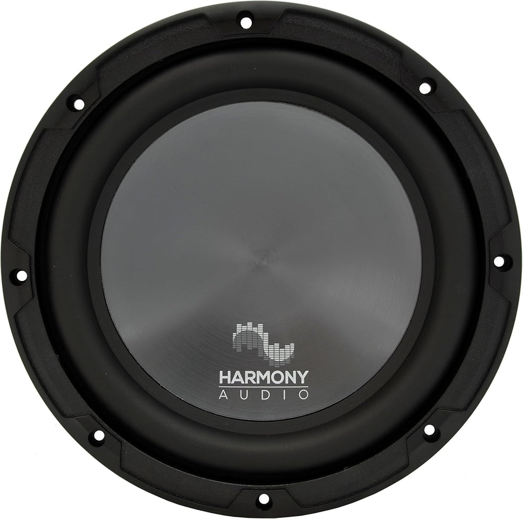 Slotted S Port Single 10 Sub Box & HA-A400.1 Car Stereo Bundle N1436