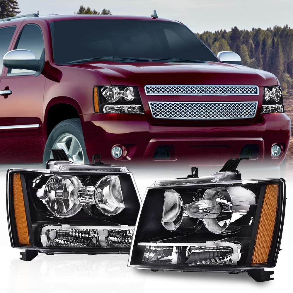 Headlights Assembly for Chevy Suburban Tahoe Avalanche P4078