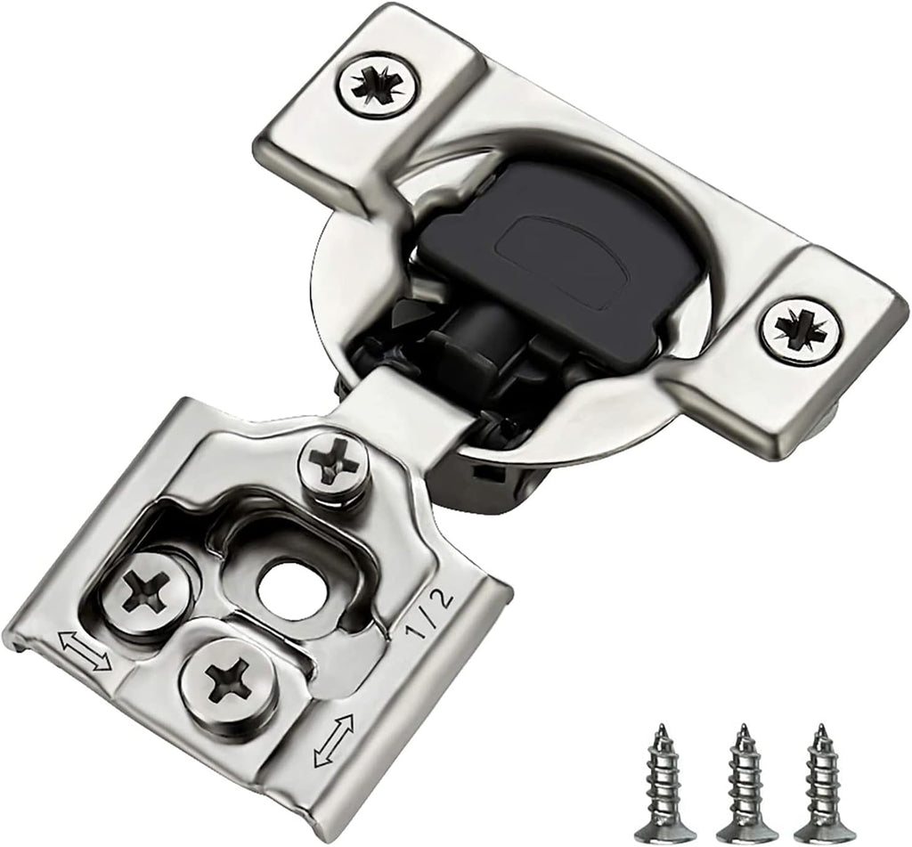 40 Pack Soft Closing 1/2 inch Overlay Cabinet Hinges K674366