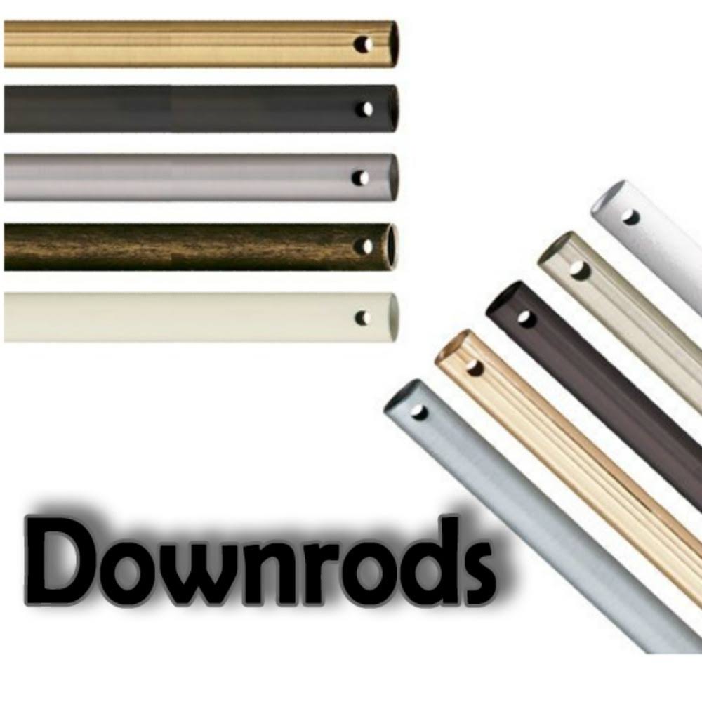 72x22 Downrod, Brushed Pewter J34210