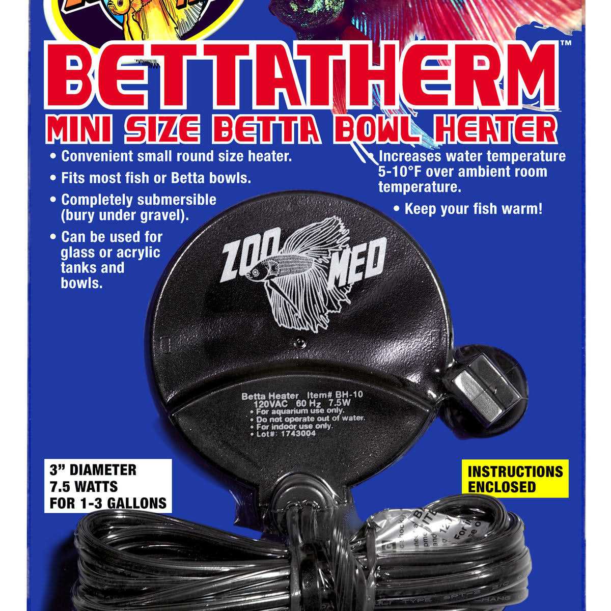 Betta Bowl Heater Z38359