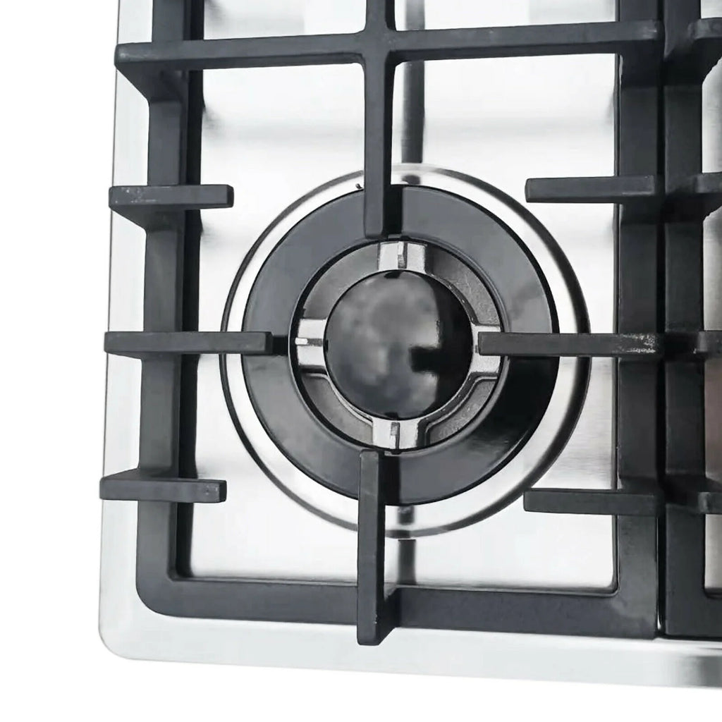 Stainless Steel 4-Burner Built-In Gas Cooktop N8702
