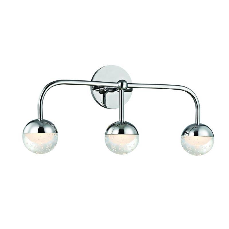 Aged Brass LED Bath Light I511105