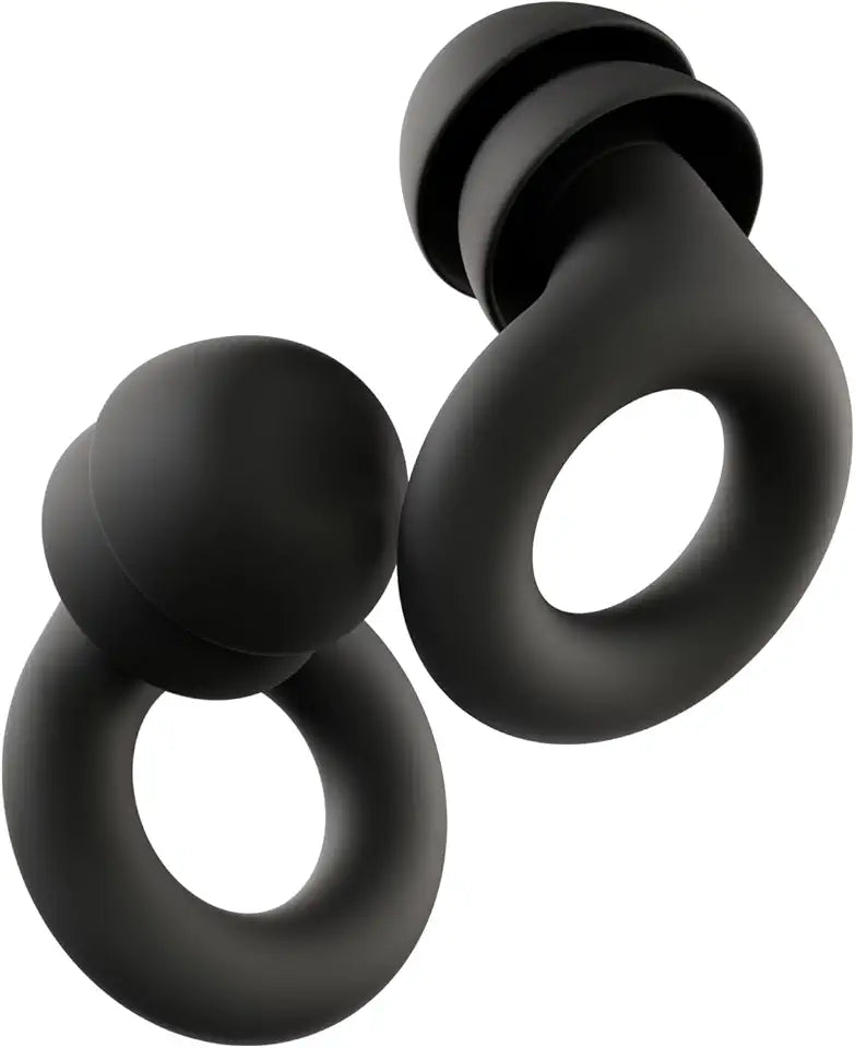 Reusable Ear Plugs with Double Tips, 24 dB Noise Reduction U812483