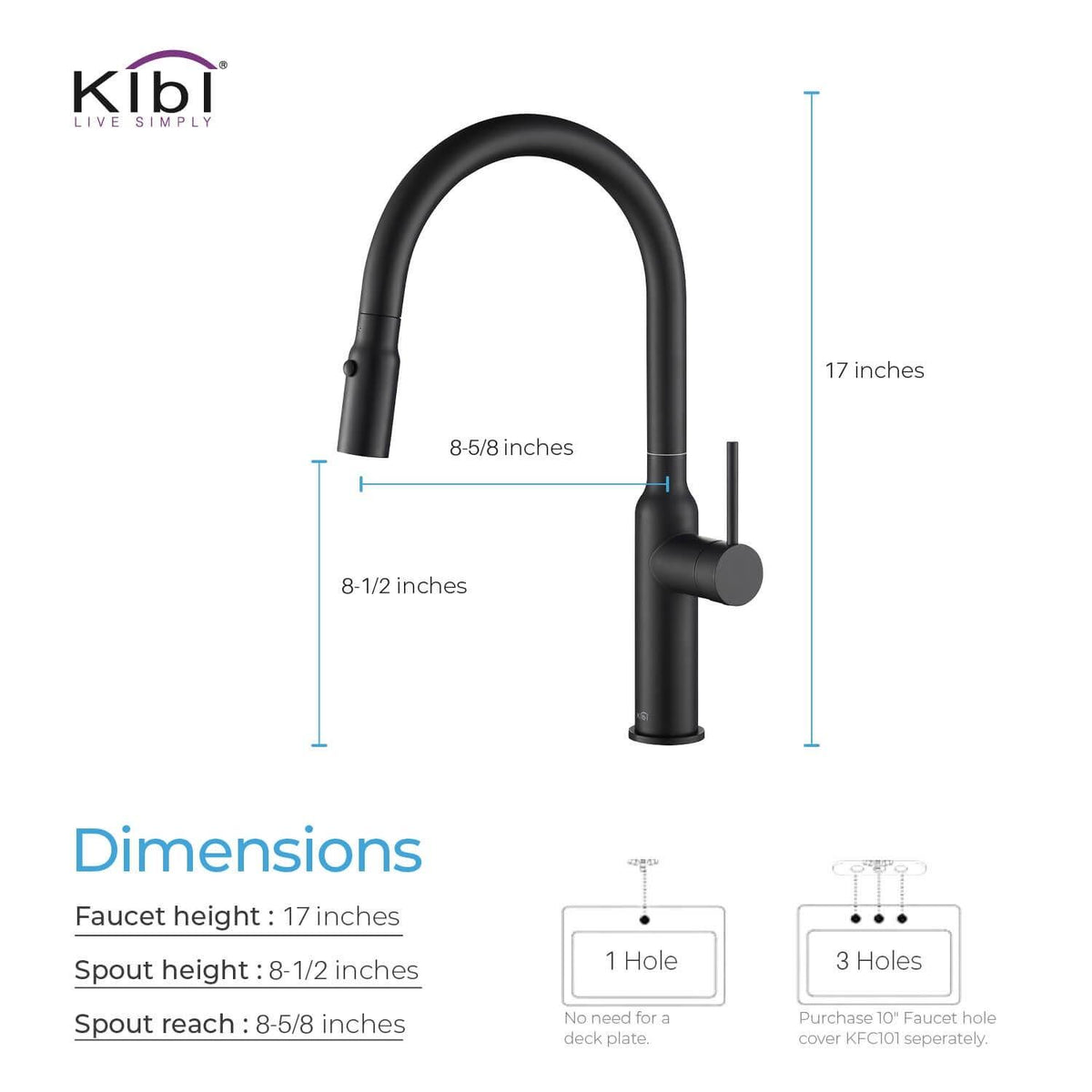 Chrome Brass Kitchen Faucet with Sprayer E81936