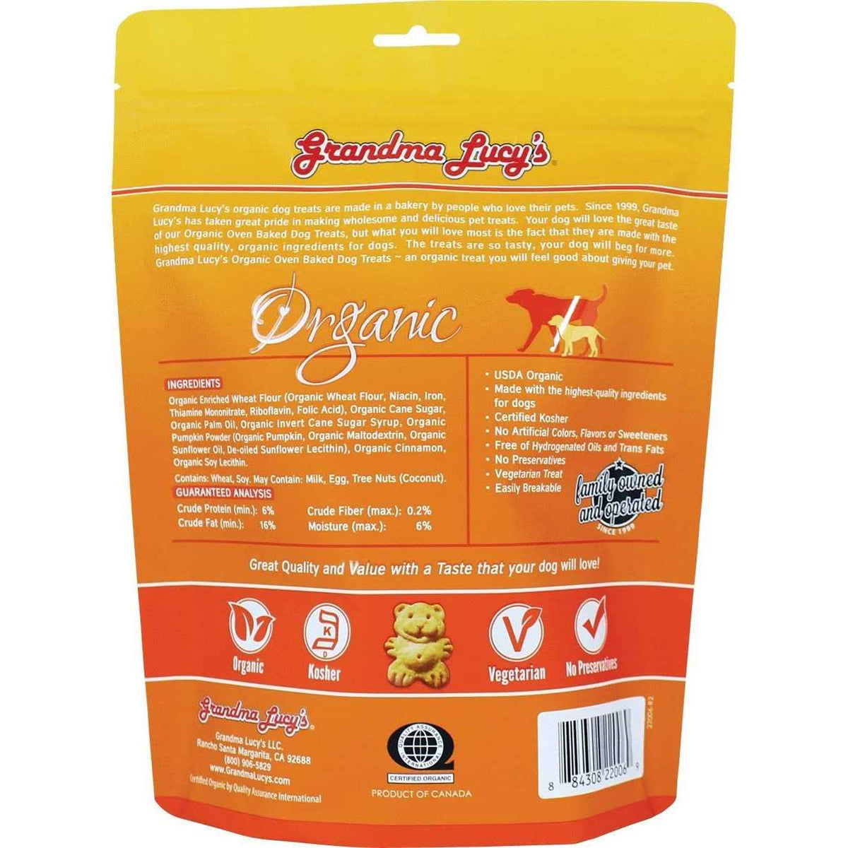 Organic Banana & Sweet Potato Oven Baked Dog Treats S99448