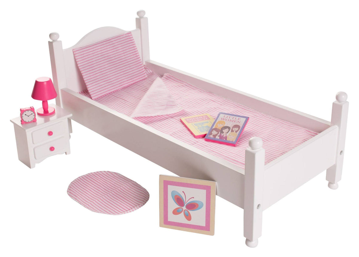 18 inch Doll Furniture Bed Set with Accessories R159