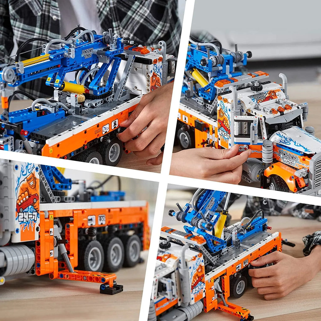 Heavy-Duty Tow Truck with Crane G785301