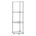 Metal Corner Bookcase U580258