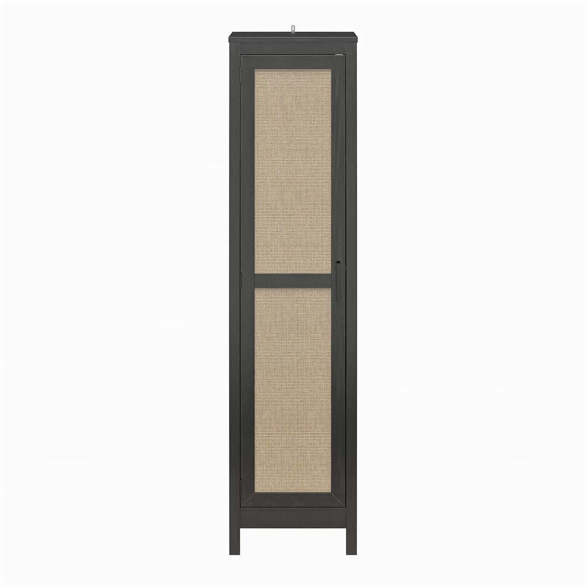 Black Oak 1 Door Cabinet V965141