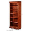 White 5 Shelves Bookcase I42131