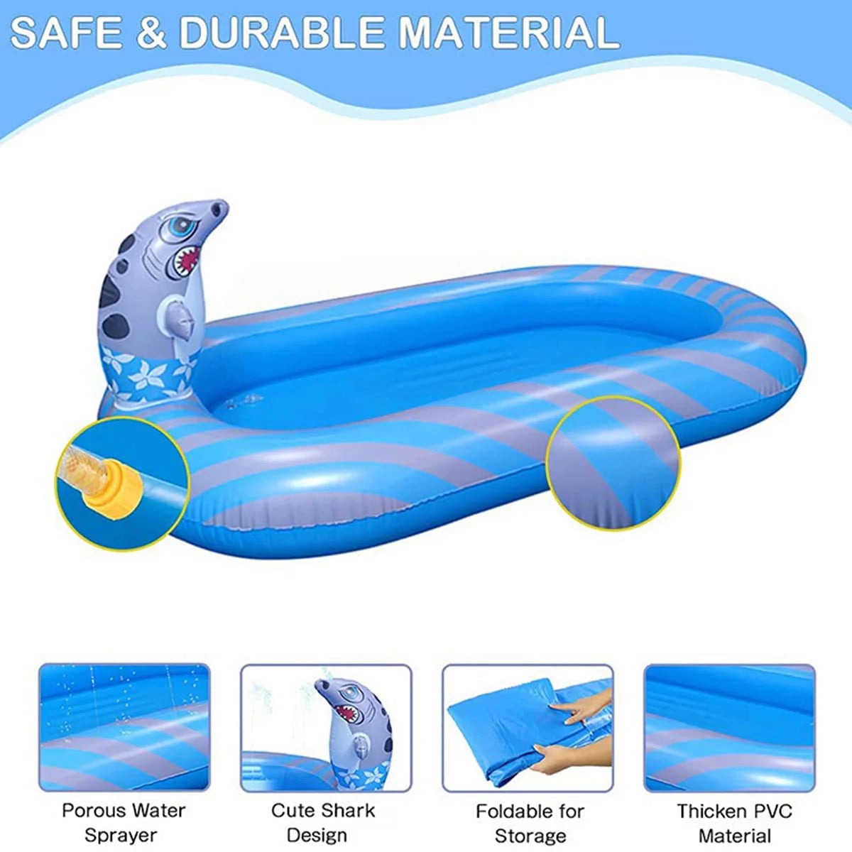 67 inch Inflatable Kiddie Pool Z67196