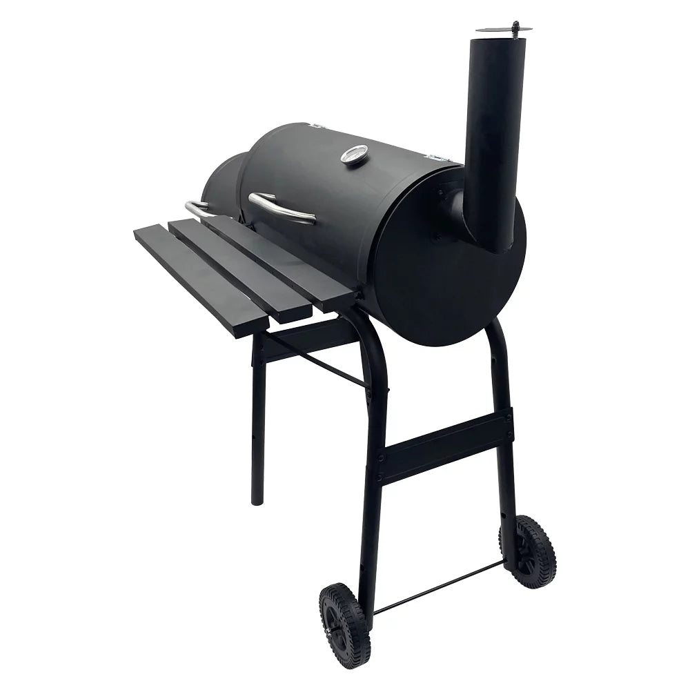 Charcoal Grill Offset Smoker with Cover V330553