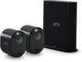 Black 4K Wireless Security Camera System W44414