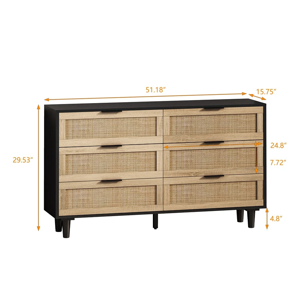 Rattan Storage Cabinet U1274