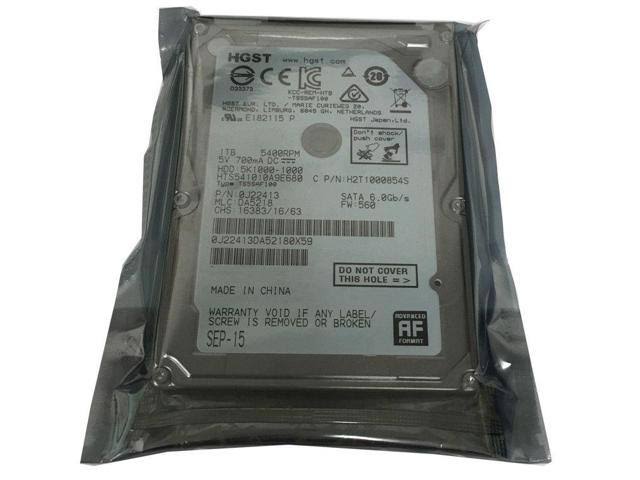 1TB 5400RPM SATA III 2.5x22 Laptop Hard Drive D575490