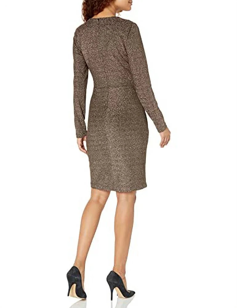 Metallic Cut-Out Bodycon Dress K524