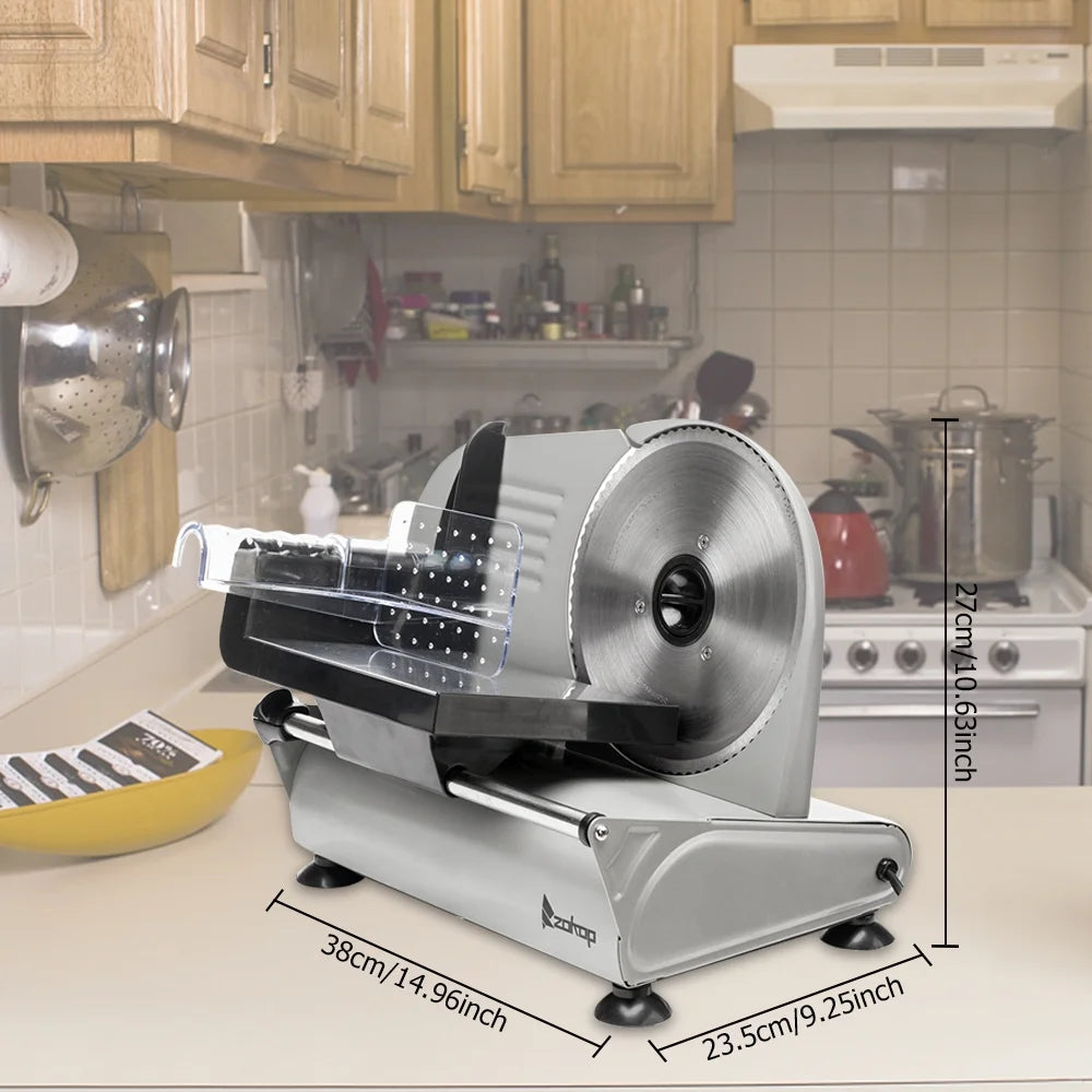 Semi-automatic Gear Cutter Vegetable Slicer, Electric Meat Slicer V878667