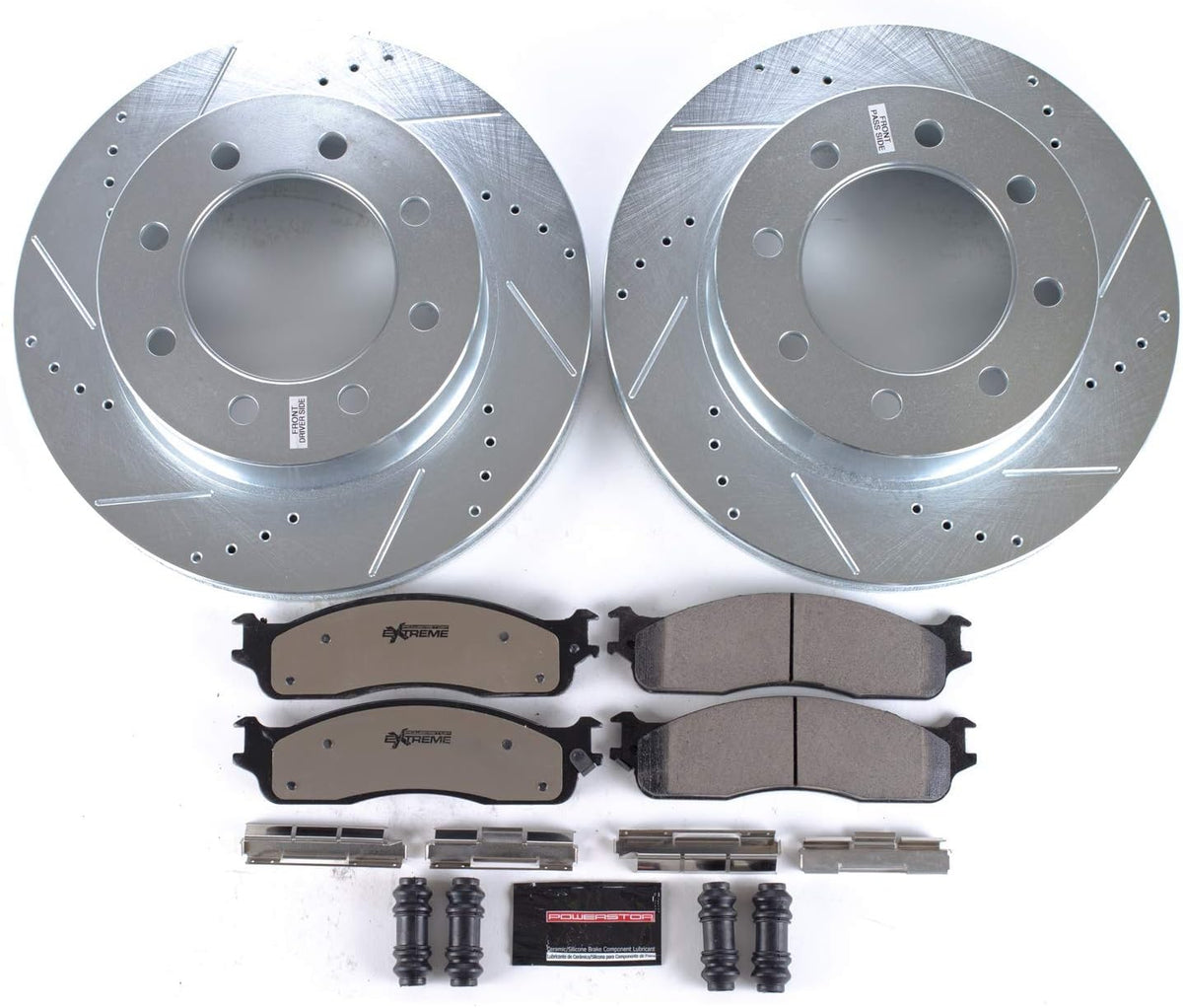 Front Z36 Truck & Tow Carbon Fiber Ceramic Brake Kit E618