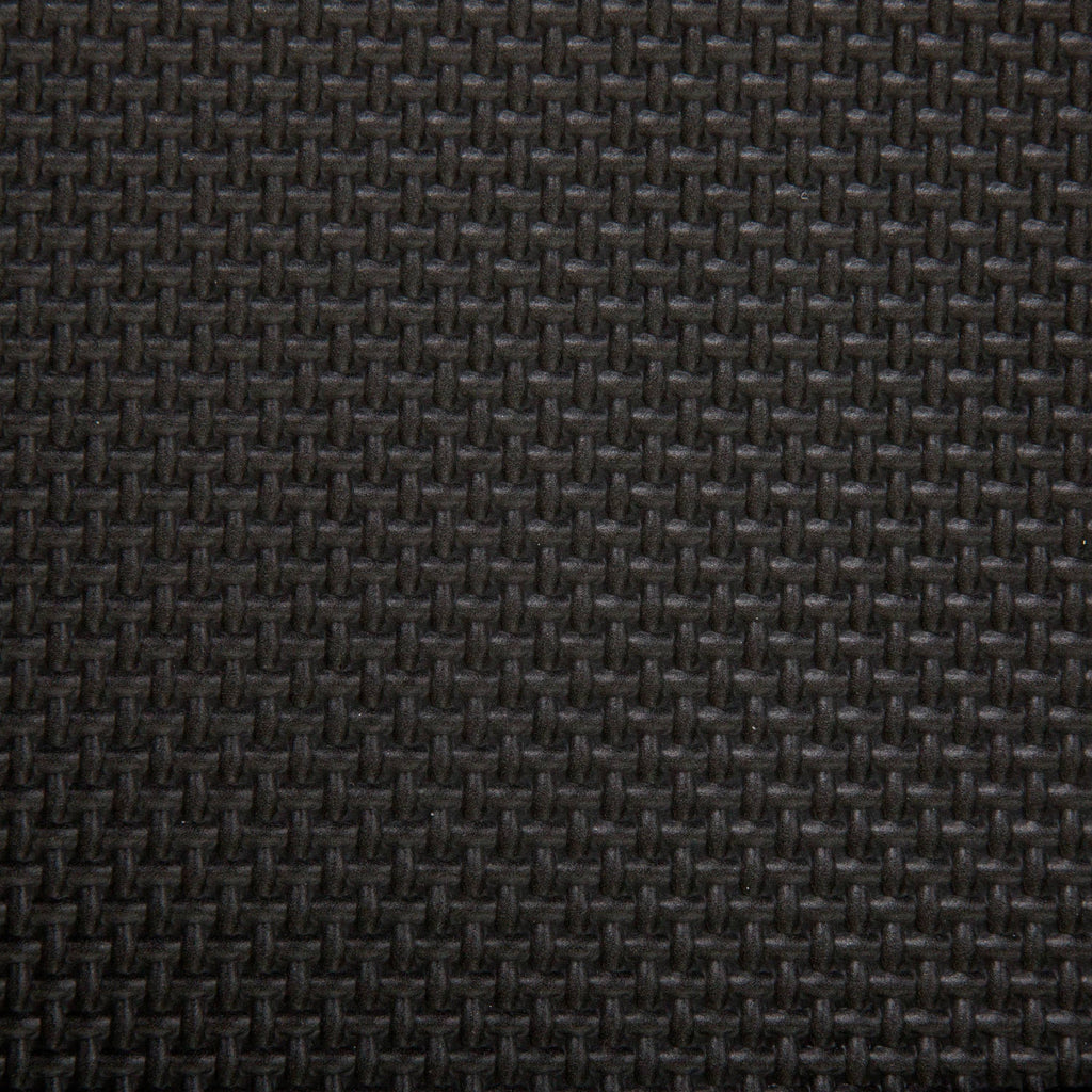 Interlocking EVA Foam Floor Tiles, Set of 6, Black C460221