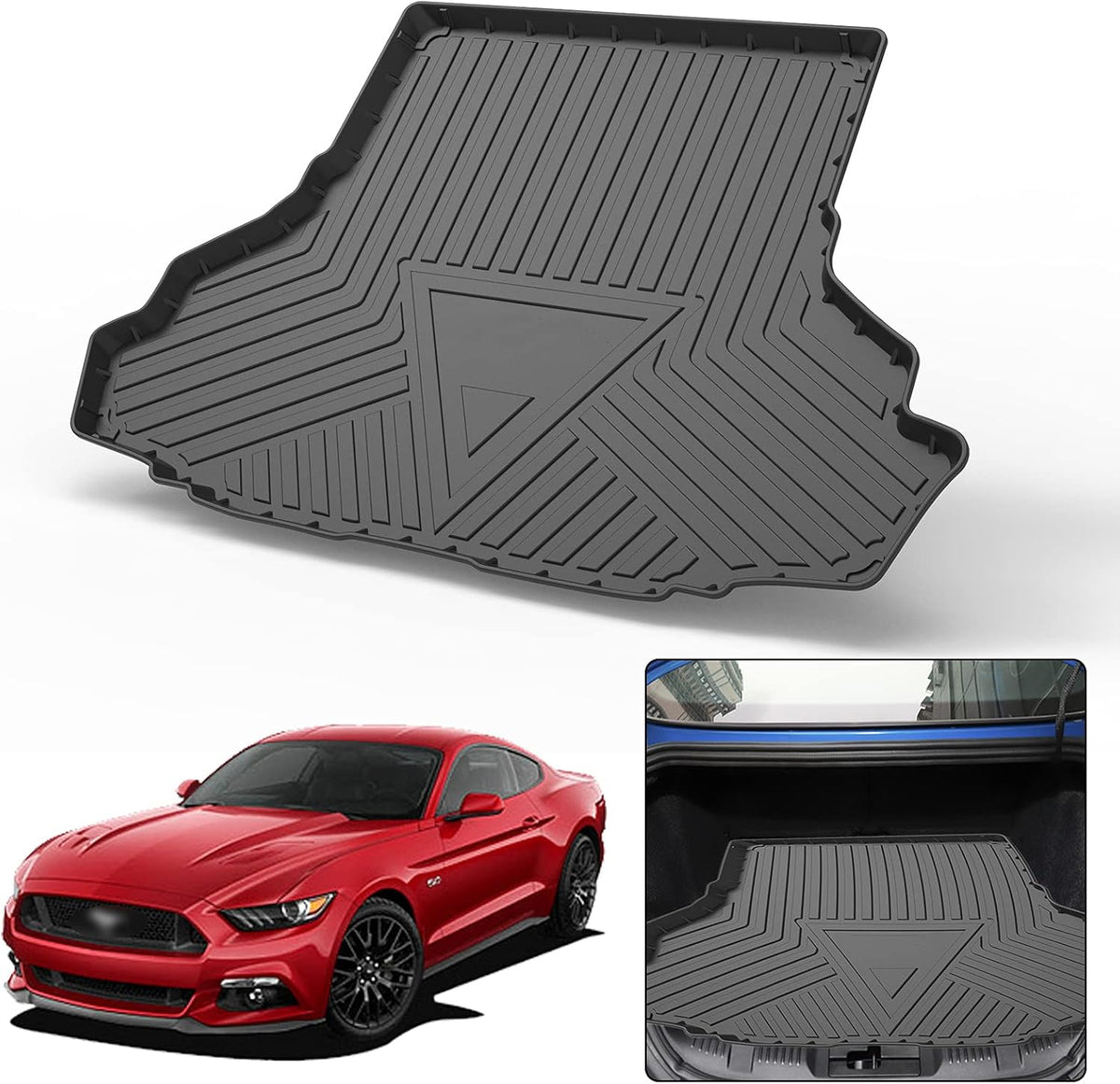 Black TPO All Weather Cargo Liner Pack of 2 P441795